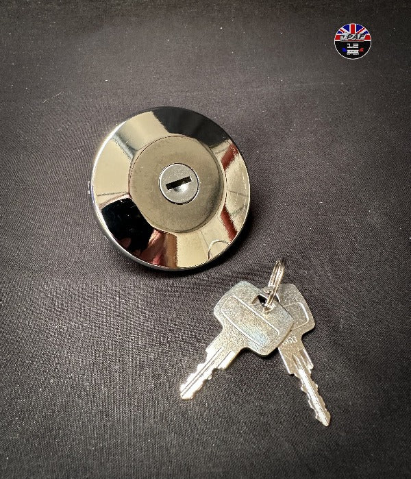 Bouchon réservoir chrome Ford Anglia 105E 106E