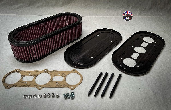 Filtre à air 100mm Carburateur WEBER IDA 3C Porsche