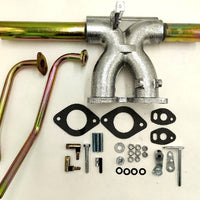 Kit Pipe Admission pour VW 1600 Type 1 ou Type 2 double admission Carburateur WEBER 40 IDF