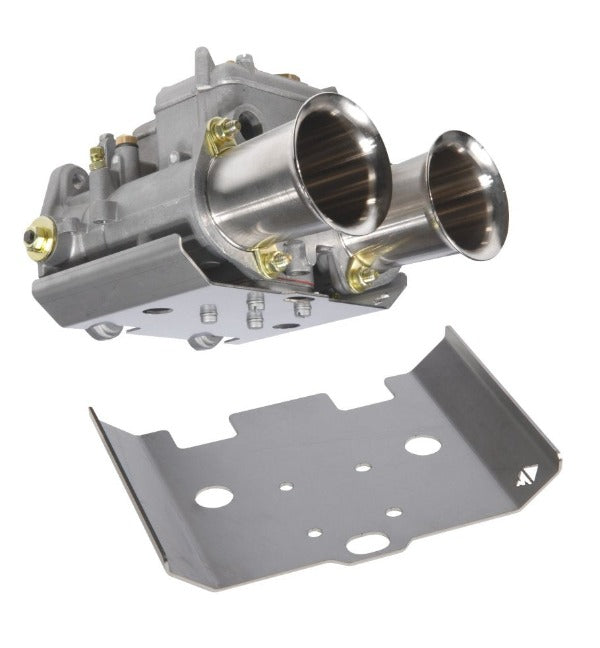 Heat shield for WEBER DCOE, DCO/SP carburetor