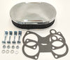 Filtre à air chrome oval 45mm Carburateur WEBER DCOE
