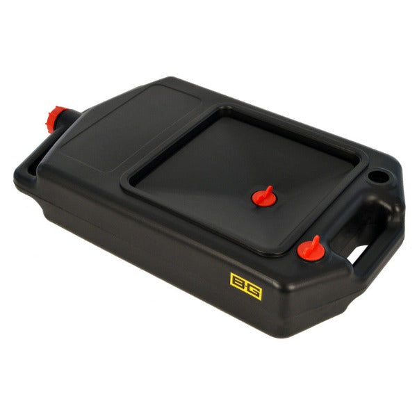 Bac de vidange huile / eau - profil bas - 10 litres