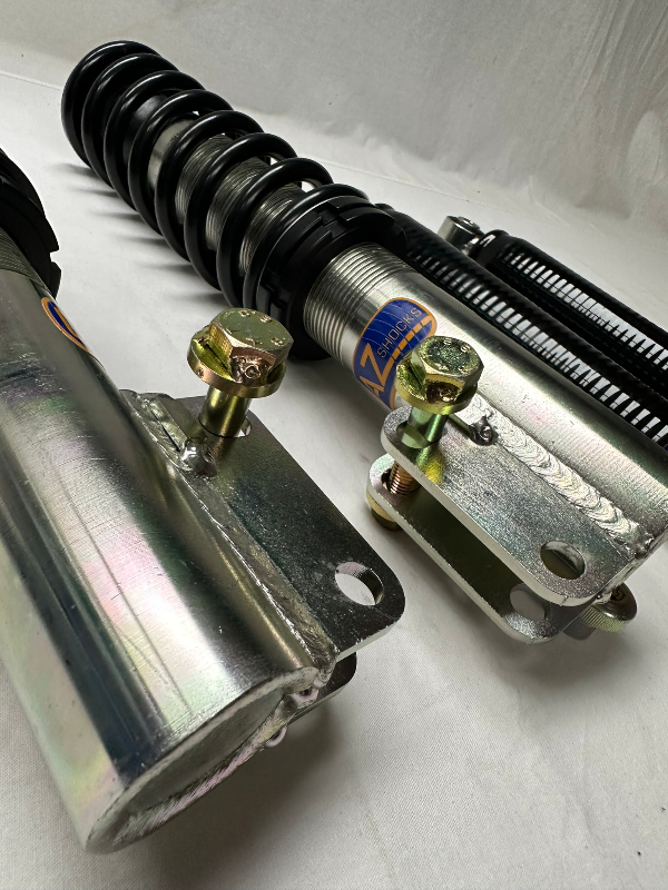 Kit Amortisseurs Combinés filetés Avants ajustables GAZ Shocks VW Caddy MK1