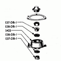 Coupelle Amortisseur Ford Anglia.