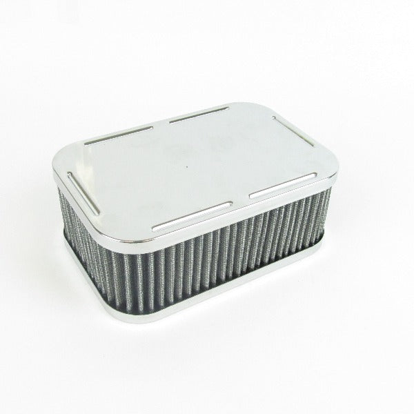 Filtre à air chrome 65mm Carburateur WEBER IDF