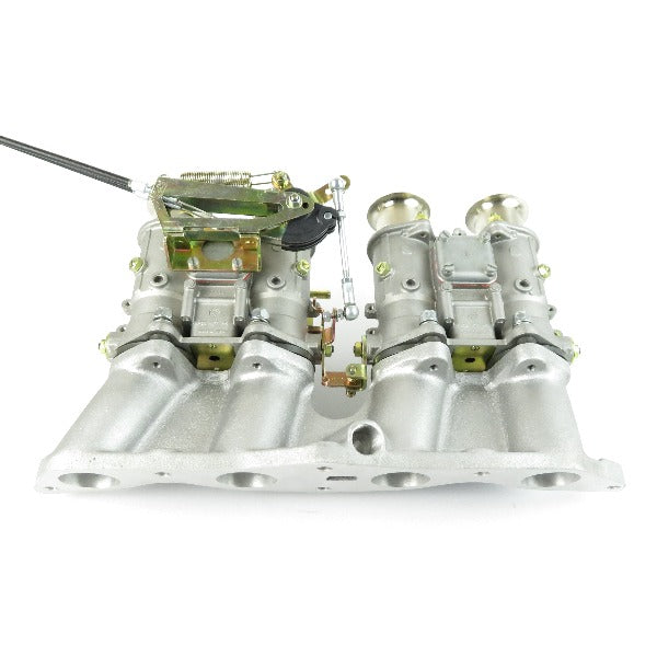 Commande Accélérateur Carburateur WEBER DCOE double cable Inférieure
