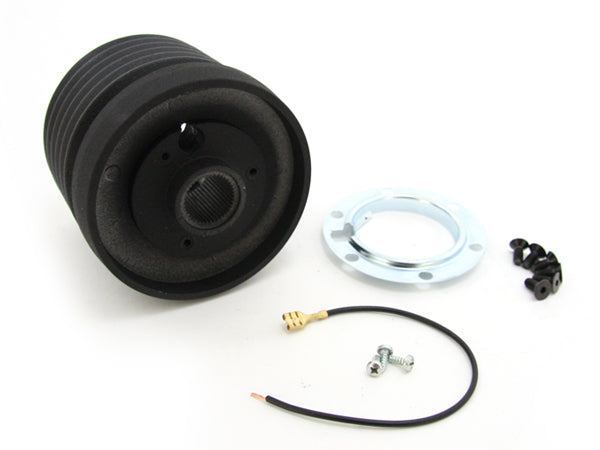 Pack Volant MOMO Indy Heritage Bois & Aluminium Noir & Moyeu Momo pour Porsche 911 Classique