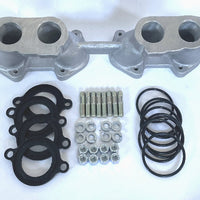 Collecteur Admission 2 x Carburateurs WEBER 40 DCOE FIAT 128