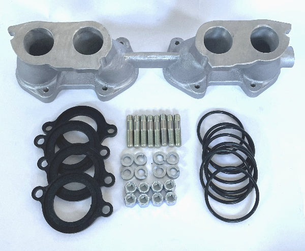 Collecteur Admission 2 x Carburateurs WEBER 40 DCOE FIAT 128