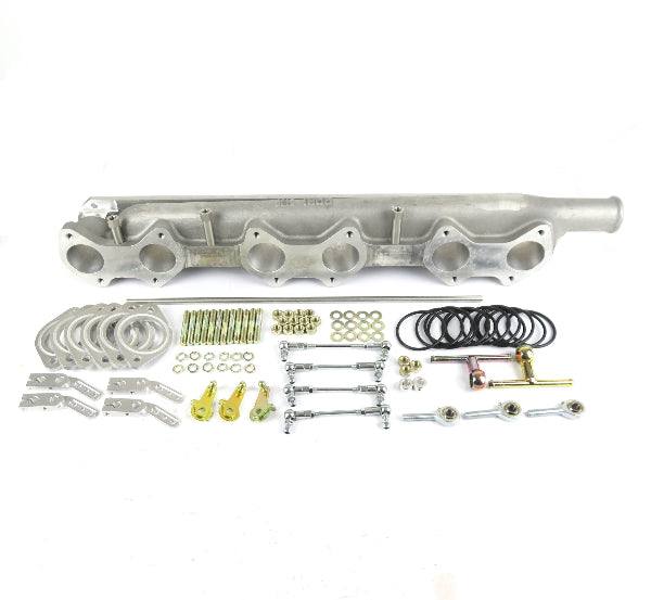 Kit conversion Carburateur Weber Triple 45 DCOE Jaguar XK 6 cylindres 3.4