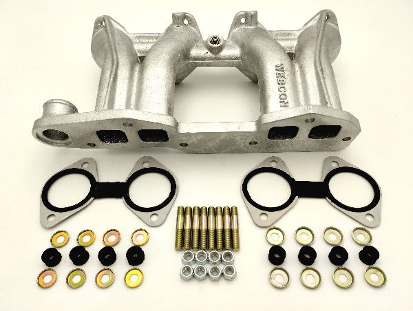 Collecteur Admission pour Triumph TR7 Double Carburateurs WEBER 45 DCOE