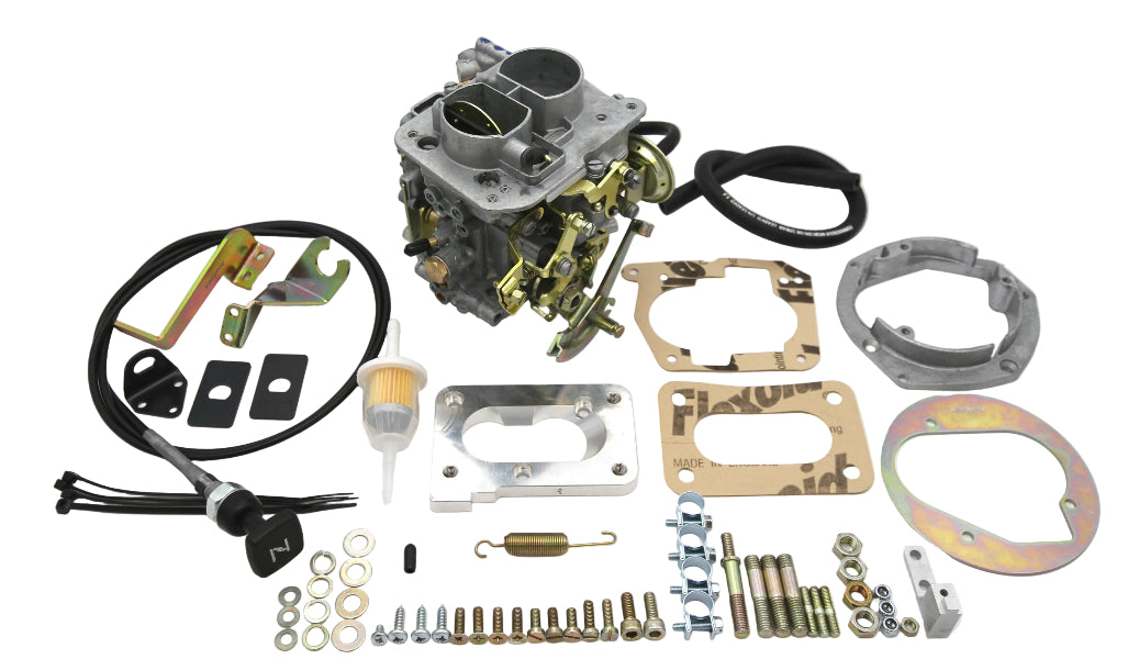 Kit de conversion carburateur WEBER 32/34 DMTL – Remplacement Pierburg 2E2 – Audi 80 / VW Passat / VW Santana 1.6 (1983–1991)