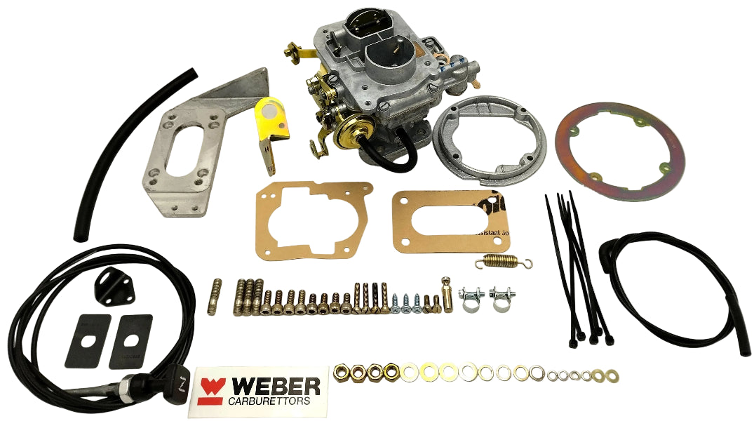 Kit de Conversion WEBER pour Carburateur Pierburg 2BE – BMW E30 316/518 1.8 (1766cc) 1983-1988 – Boîte Manuelle