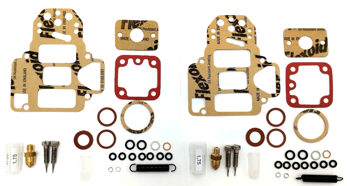 Kit de réfection Double Weber 38/40/42/45/48 DCOE – 2 carburateurs