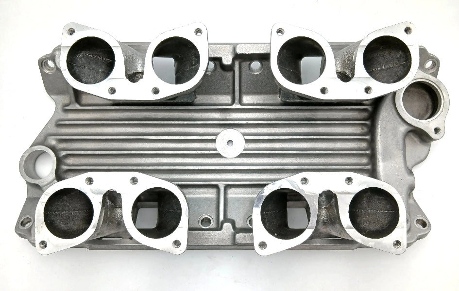 Collecteur Admission pour Chevrolet V8 smallblock et 4 Carburateurs WEBER 44/48 IDF