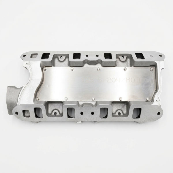 Collecteur d’admission en aluminium Ford Mustang V8 289 et 302 pour quatre carburateurs WEBER 48 IDA, style Mustang.