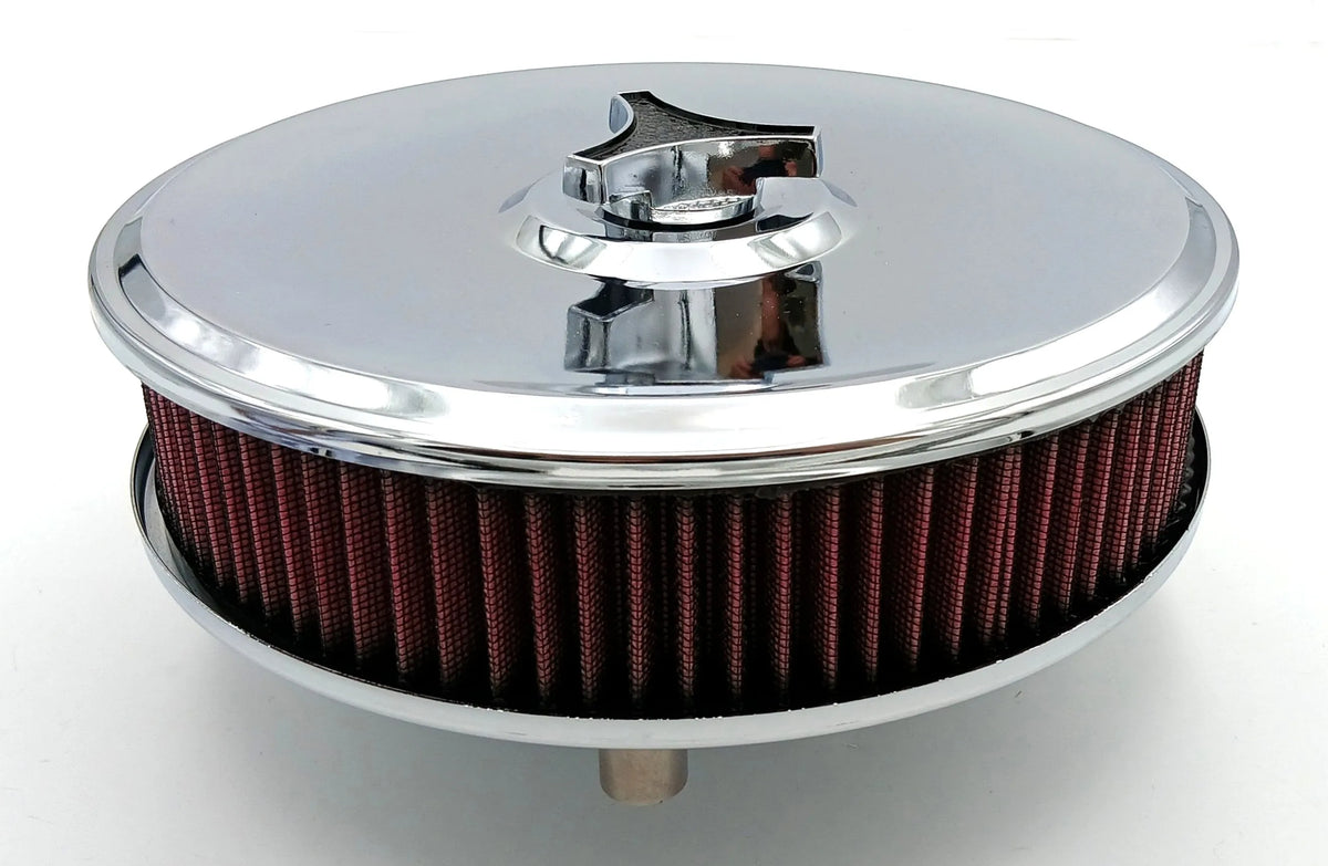 Filtre à air chrome 65mm Carburateur WEBER 32/36 DGV/DGAV/DGEV et 38DGMS / DGAS / DGES