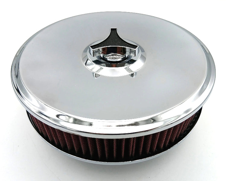 Filtre à air chrome 65mm Carburateur WEBER 32/36 DGV/DGAV/DGEV et 38DGMS / DGAS / DGES