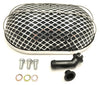 Filtre à air chrome "dome" Carburateur WEBER 30 DIC / DICA