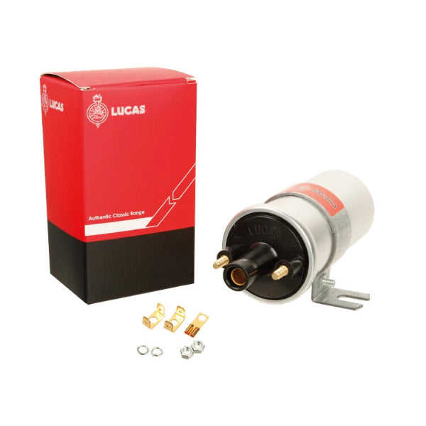 Bobine Ignition Rouge Bobine D'allumage Sport TAKPART Rouge - 12V Compatible Lucas DLB105 Allumage 12V Performance