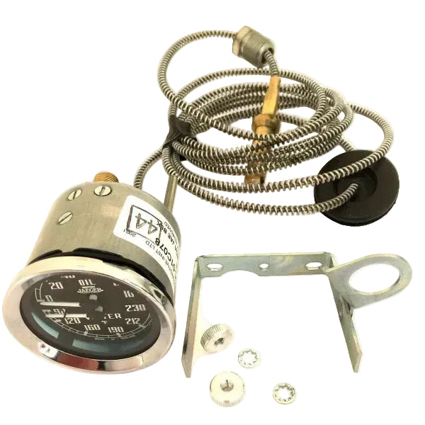 Jauge Double Température d'Eau / Pression d'Huile Smiths Classic JAEGER MGA 52 mm