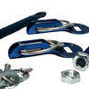 Kit d’attaches capot en aluminium