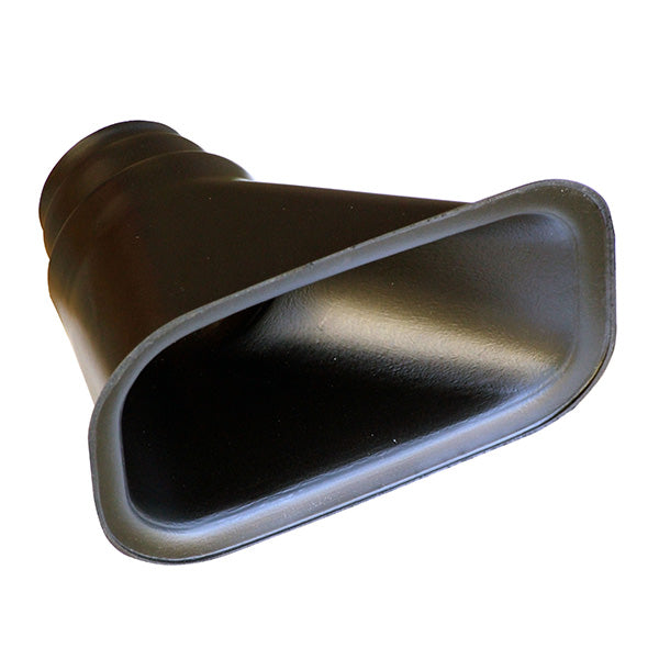 Ecope air rectangulaire décalée 150mm x 75mm