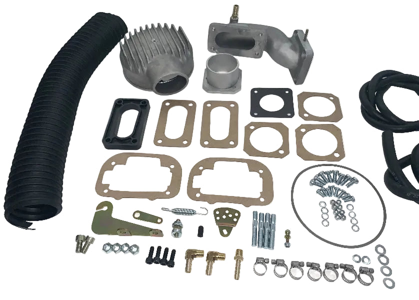 Kit Pipe Admission pour Conversion Carburateur WEBER 32/36 DGV DGAV Mercedes Benz 220 1968-1973 (remplace Carburateur Zenith Stromberg)
