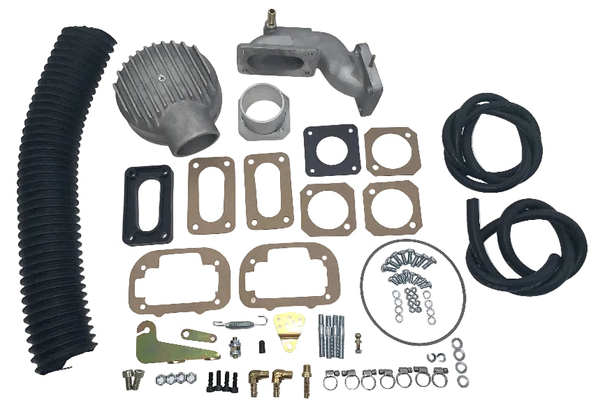 Kit Pipe Admission pour Conversion Carburateur WEBER 32/36 DGV DGAV Mercedes Benz 220 1968-1973 (remplace Carburateur Zenith Stromberg)
