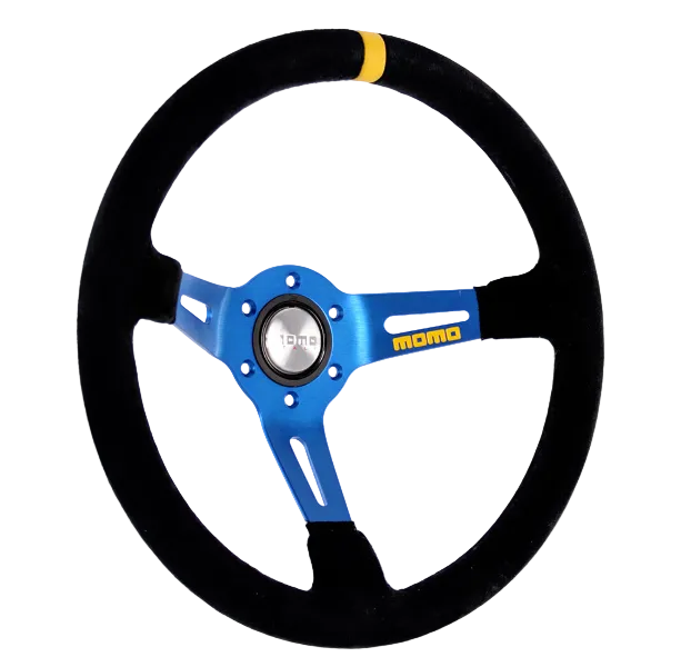Volant MOMO MOD.08 Peau Retournée Bleu