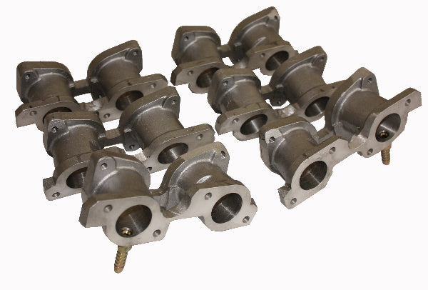 Collecteurs d’Admission Jaguar V12 5.3 pour Carburateurs Weber 40 IDF