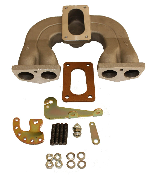 Collecteur d’Admission Aluminium pour 1 Carburateur Weber DGV – MG Midget / Spitfire 1500