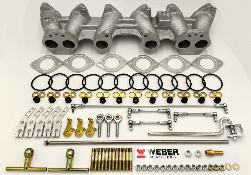 Kit Conversion Triple Carburateurs Weber 45 DCOE – Datsun 240Z / 260Z / 280Z