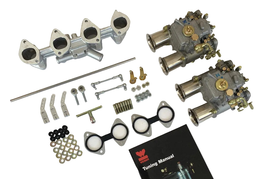 Kit conversion double Carburateurs WEBER 45 DCOE pour BMW 2002 et BMW E21 4 cylindres M10