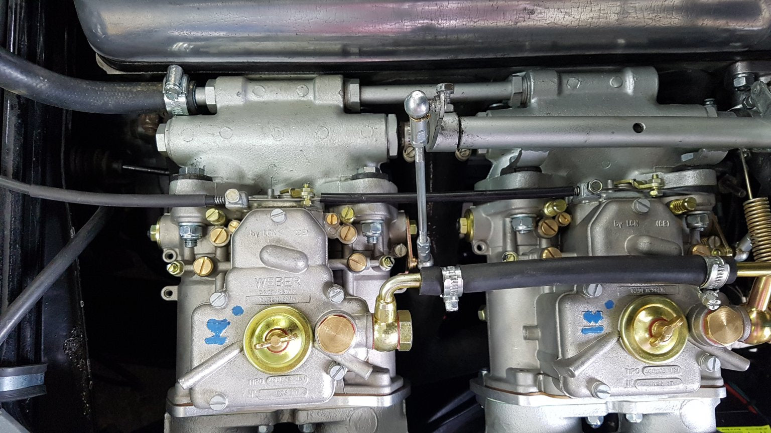 Kit Conversion Double Carburateurs Weber 40 DCOE pour Mercedes 190 SL