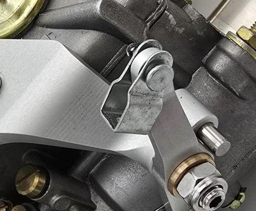 Kit Conversion Carburateur WEBER 45 DCOE Austin Mini Moteur Serie A tringlerie low profile