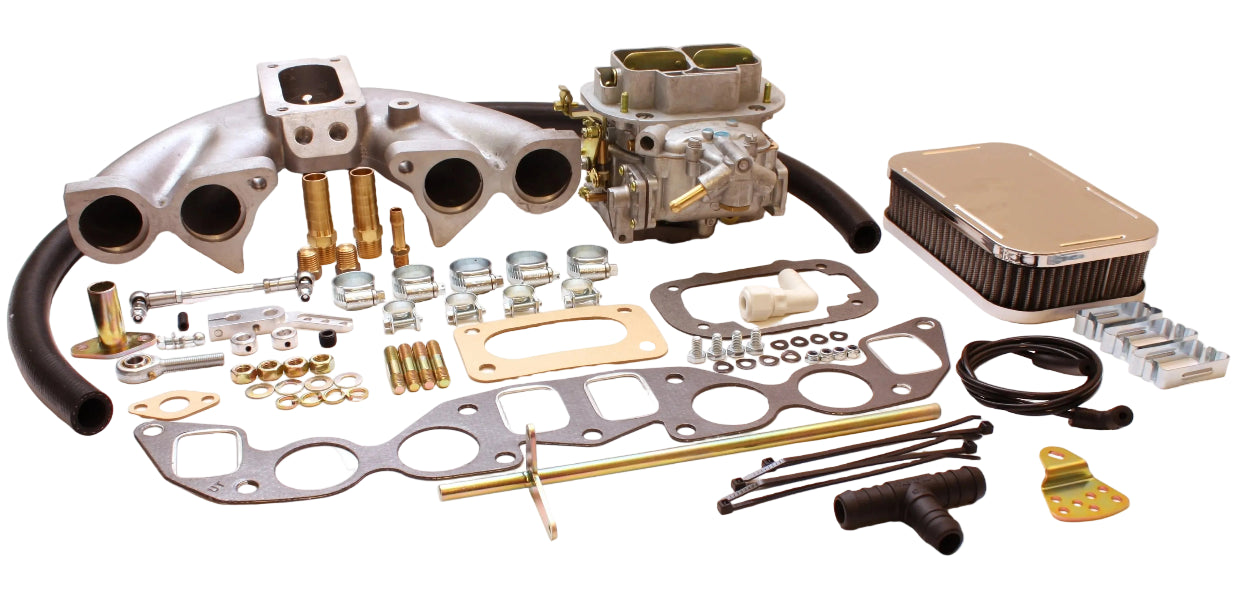 Kit Conversion Carburateur Weber 32/36 DGV Starter Manuel pour Volvo B18 / B20