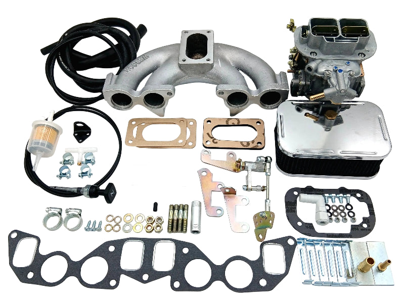 Kit conversion WEBER Volvo Penta OHV (Marine) B18 B20 AQ115 et AQ130 starter manuel