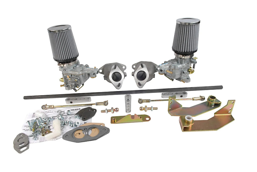 Kit Conversion 2 x Carburateurs WEBER 34 ICT Volkswagen Type 1 & Type 2