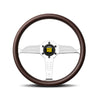 Volant MOMO Super Grand Prix Bois & Chrome