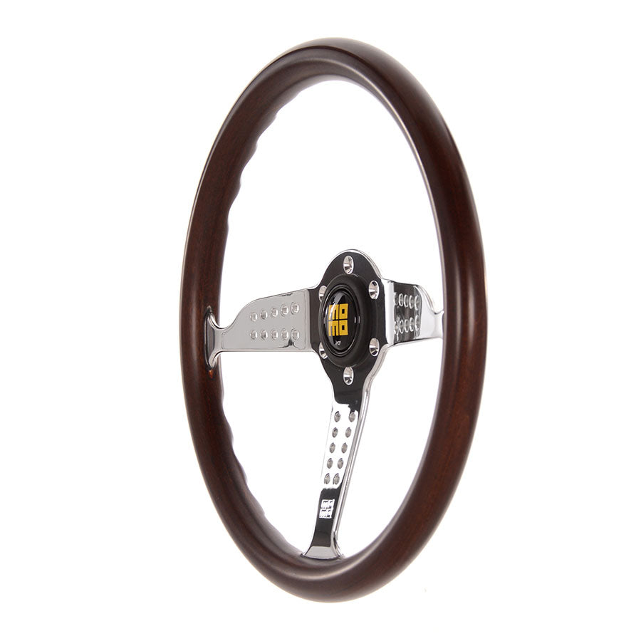 Volant MOMO Super Grand Prix Bois & Chrome