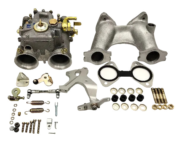 Kit Conversion Carburateur WEBER 45 DCOE Austin Mini Moteur Serie A tringlerie low profile