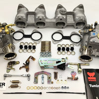 Kit conversion double Carburateurs WEBER 40 DCOE pour BMW M10 2.0L