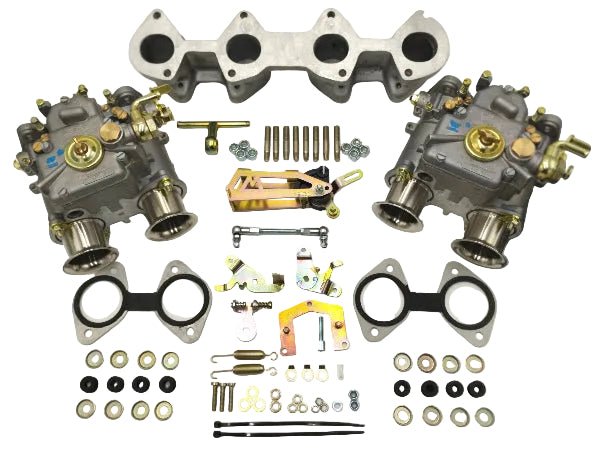 Kit conversion double Carburateurs WEBER 40 DCOE pour BMW M10 1.6L / 1.8L