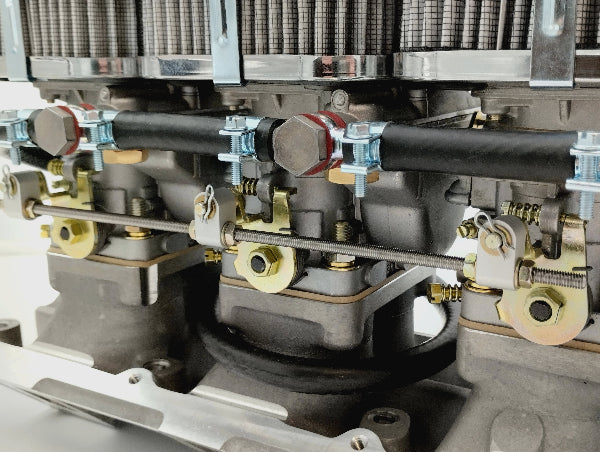 Kit Conversion Triple Carburateurs WEBER DCNF Ford V6 Cologne