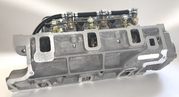Collecteur Admission pour conversion Triple carburateurs WEBER DCNF Ford Cologne 2.9 V6 12v Scorpio