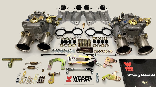 Kit Doubles Carburateurs WEBER 45 DCOE Volkswagen Golf 1.6/ 1.8 8v
