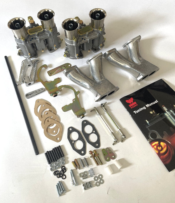 Kit Doubles Carburateurs WEBER 48 IDA Volkswagen Type1 et Type2