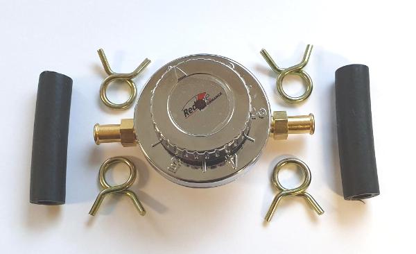 Régulateur Pression Essence 1-5 psi 5/16 - 8mm pour carburateur