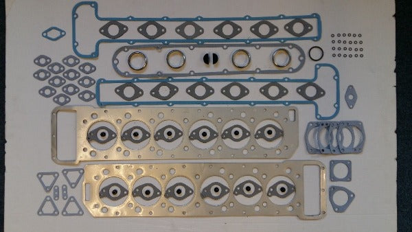 Pochette Joints Haut Moteur Jaguar XJ12 & XJS 5.3l V12 Series 2 & 3, 05/1975 - 07/1981